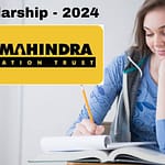 Download -2024 KC Mahindra All India Talent Scholarships form.